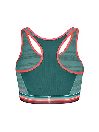 ORTOVOX | Top deportivo de mujer 185 Rock'n'Wool | dunkelgrün
